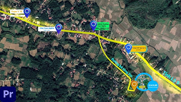 Tất tần tật về hiệu ứng chú thích bản đồ cho video giới thiệu dự án #1 - Adobe Premiere Pro