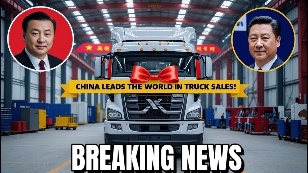 Китай доминирует в мировом производстве грузовиков, в то время как американские производители исп...