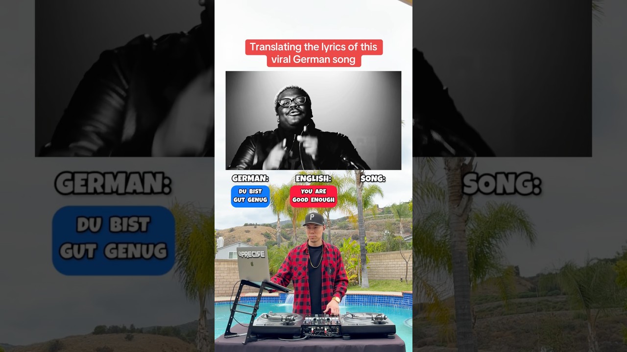 Watch Translating the lyrics of this viral German song: “Gut Genug” 🤯 on YouTube Watch Translating the lyrics of this viral German song: “Gut Genug” 🤯 on YouTube