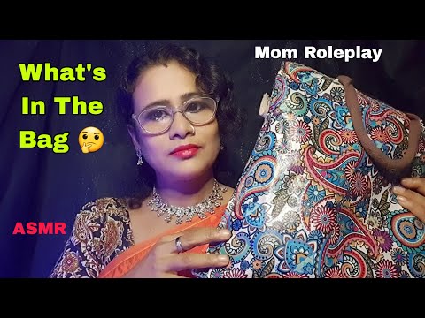 asmr~ What's in My Bag For You ✨️Mom Coming To Your Hostel हिन्दी| Dearly ASMR |