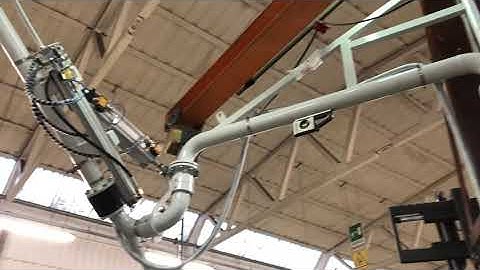 Top loading arm equipped with automated drop pipe - 1201 Series