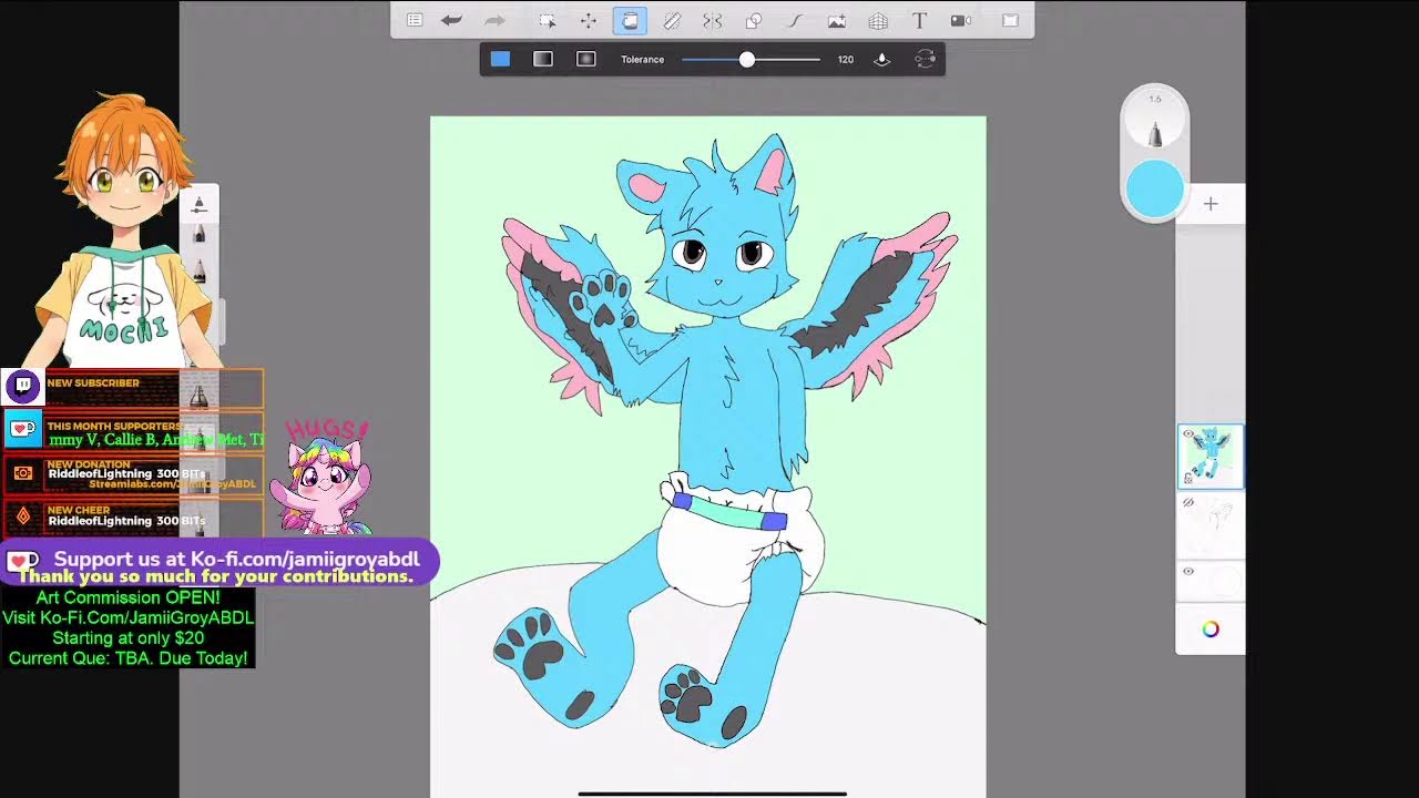 Drawing Art For A Friend. [Comm. is Open] Community [ABDL Babyfur Agere ABuniverse ]