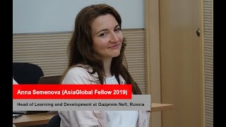 Why Anna Semenova thinks mid-career professionals would benefit from AsiaGlobal Fellows Program