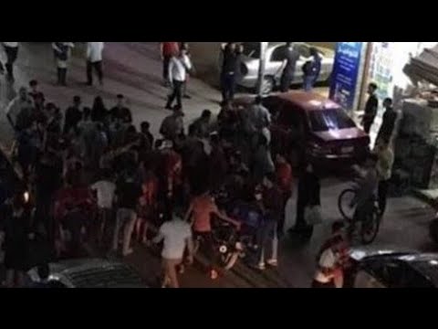 جريمة كوبري القبة كاملة لحظة د بح شاب امام امه في وسط الشارع عشان غلبان تفاصيل مرعبة وب شعة