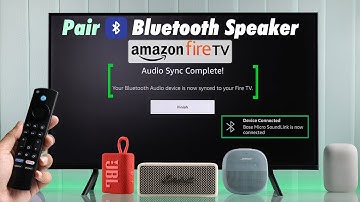 How To Connect Bluetooth Speaker To Amazon Fire TV! [Easy Guide]