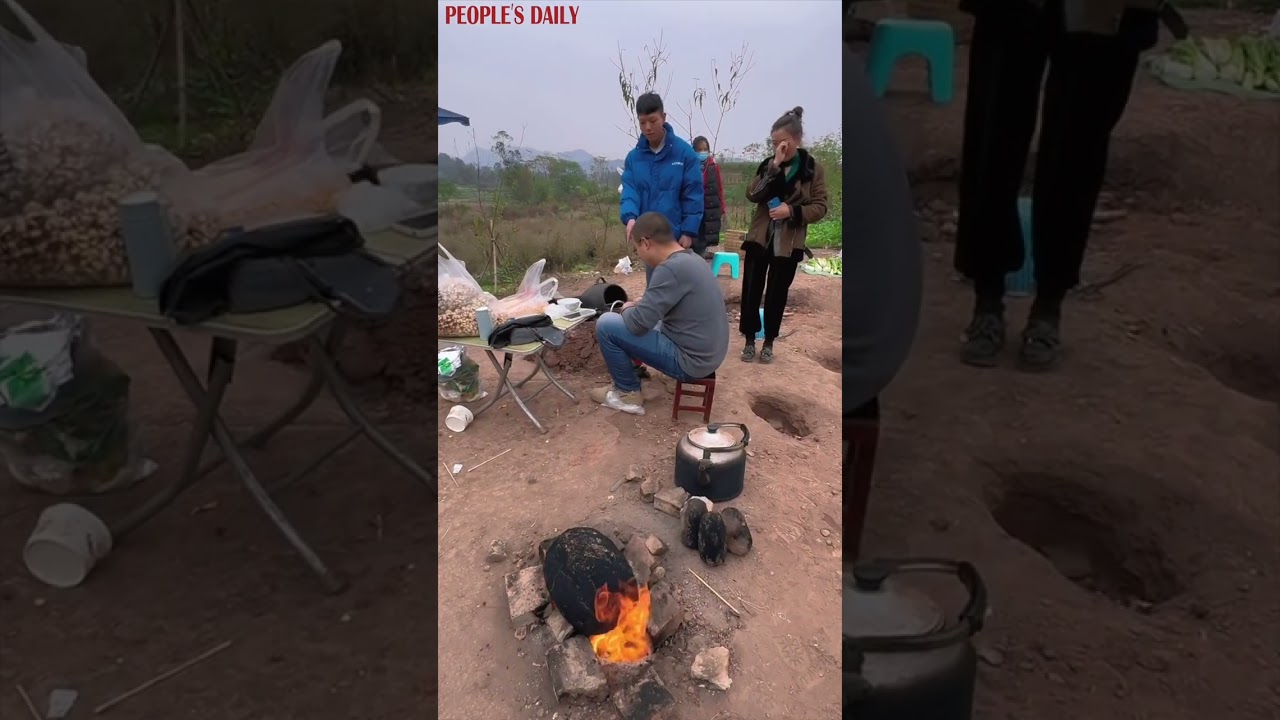 The mysterious underground fire is said to have been burning for 60 years in southwest China.