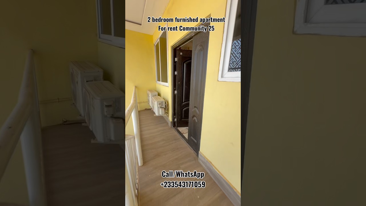 Furnished 2bdrm Apartment in Community 25 for rent
