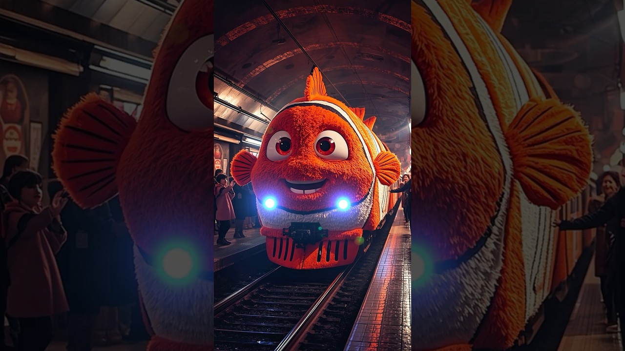 Nemo Fish Train🐠Would you like to ride? 