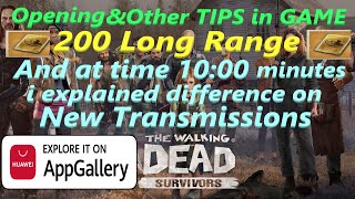The Walking Dead Survivors - All Tips on new Transmissions-Opened 200 Long Range&Other Tricks InGame screenshot 1