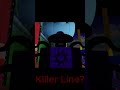 Who Budged The Killer Line? | #roblox #robloxanimation #forsaken #forsakenanimation