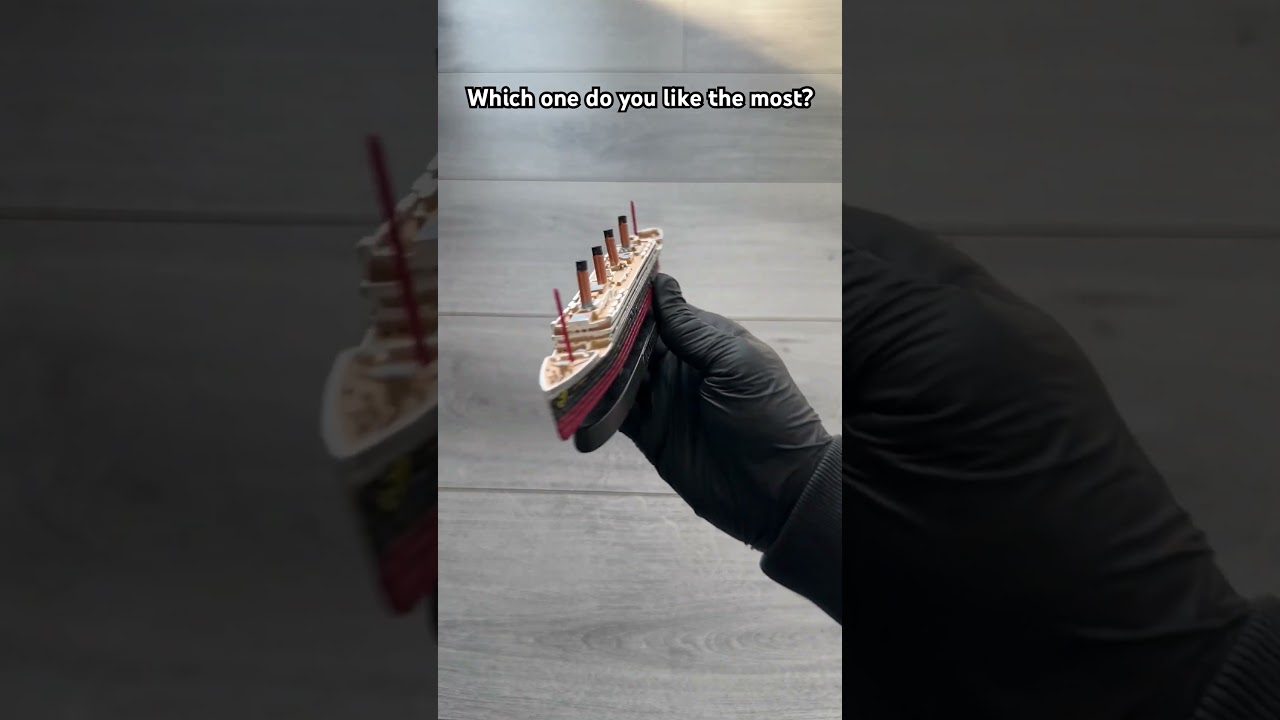 My Top Titanic Model Ships