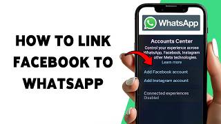 How To Link Facebook To WhatsApp | Connect Facebook And WhatsApp Accounts 2026