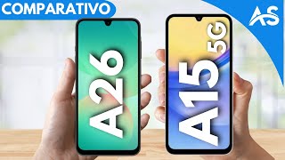 Samsung A26 VS Samsung A15 5G - Comparison