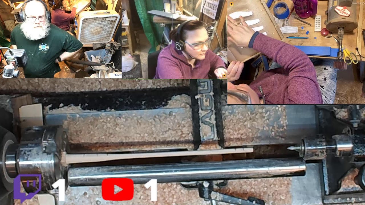 making sawdust and spindles?