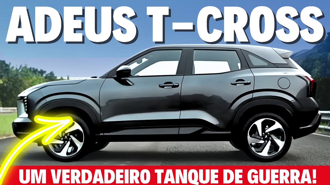 💥 ADEUS T-CROSS? Mitsubishi XForce NACIONAL de R$ 4 BI é MAIOR, mais equipado e MAIS BARATO!
