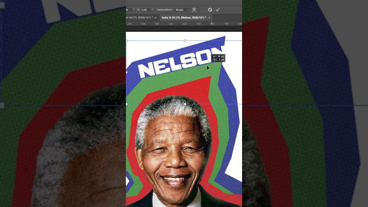 Fast and Furious Design: Nelson Mandela Poster