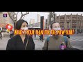 Chinese New Year wishes on the streets of Shanghai