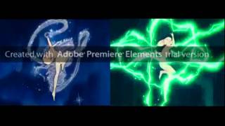 Mercury and Jupiter Crystal Power Make Up Split Screen