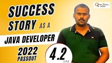 Success Story | B.Tech (EEE) to Java Developer | QSpiders Deccan.