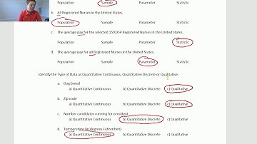 Stat 130 - Exam 1 Prep Video 1