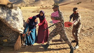 Golrokh's sinister plan to steal the Umm al-Binin tent failed with the intervention of the police!
