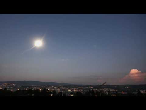 Moonset and Sunrise in one go