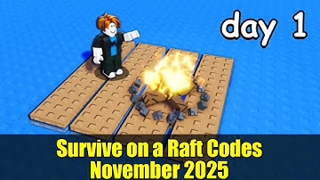 Survive on a Raft Codes November 2025 | How to Redeem & Get Free Shells!