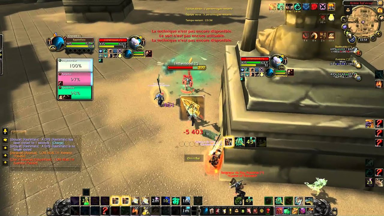 WW monk 6.2.2 arena 1K9 xp arena low cr  fun