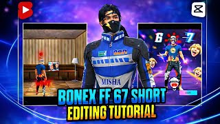 Bonex FF 67 Style Short Editing 😱 | Free Fire Pro Edit #pgl_drkrai77 #bonex4ff 