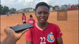 PRE-MATCH INTERVIEW || WOMEN MTN FA CUP || CABFIX LADIES VRS OAK FC 