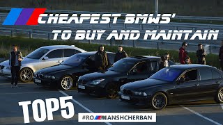 TOP 5 CHEAPEST BMWs' TO BUY AND MAINTAIN Cheapest Bmw To Maintain