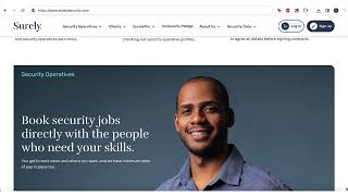 Surely Security - Find the Perfect Security Operatives - Sign Up Now!