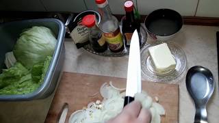 Теплый салат с морепродуктами. Часть первая.