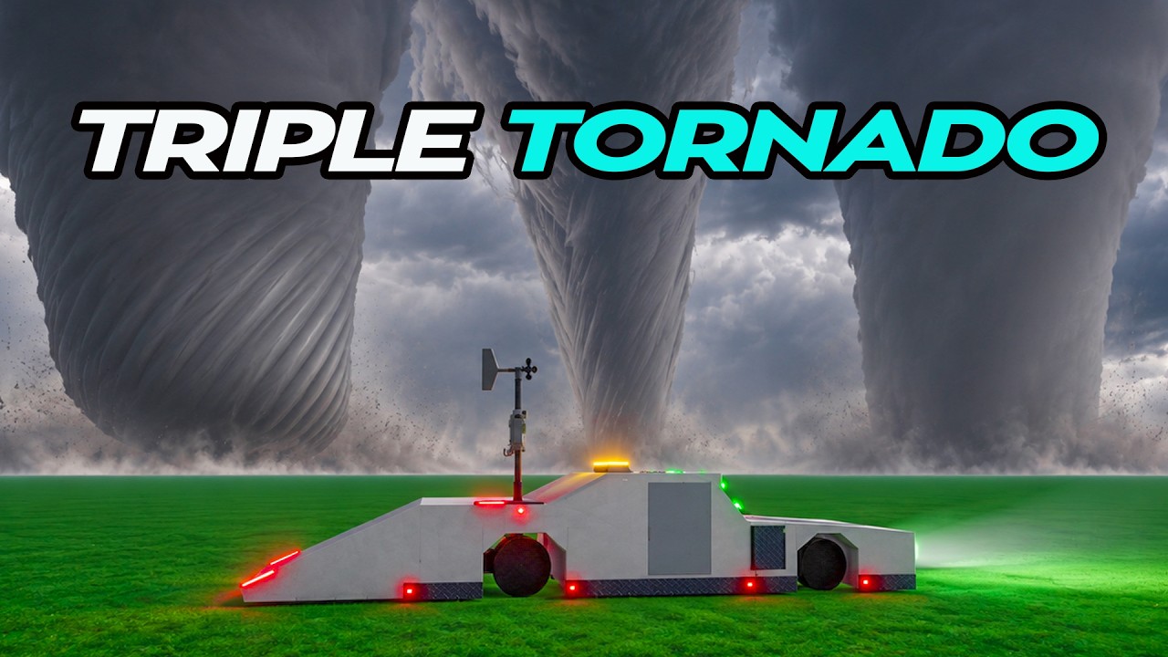 TEA-1 vs TRIPLE TORNADOES in Just Tornadoes | Roblox Just