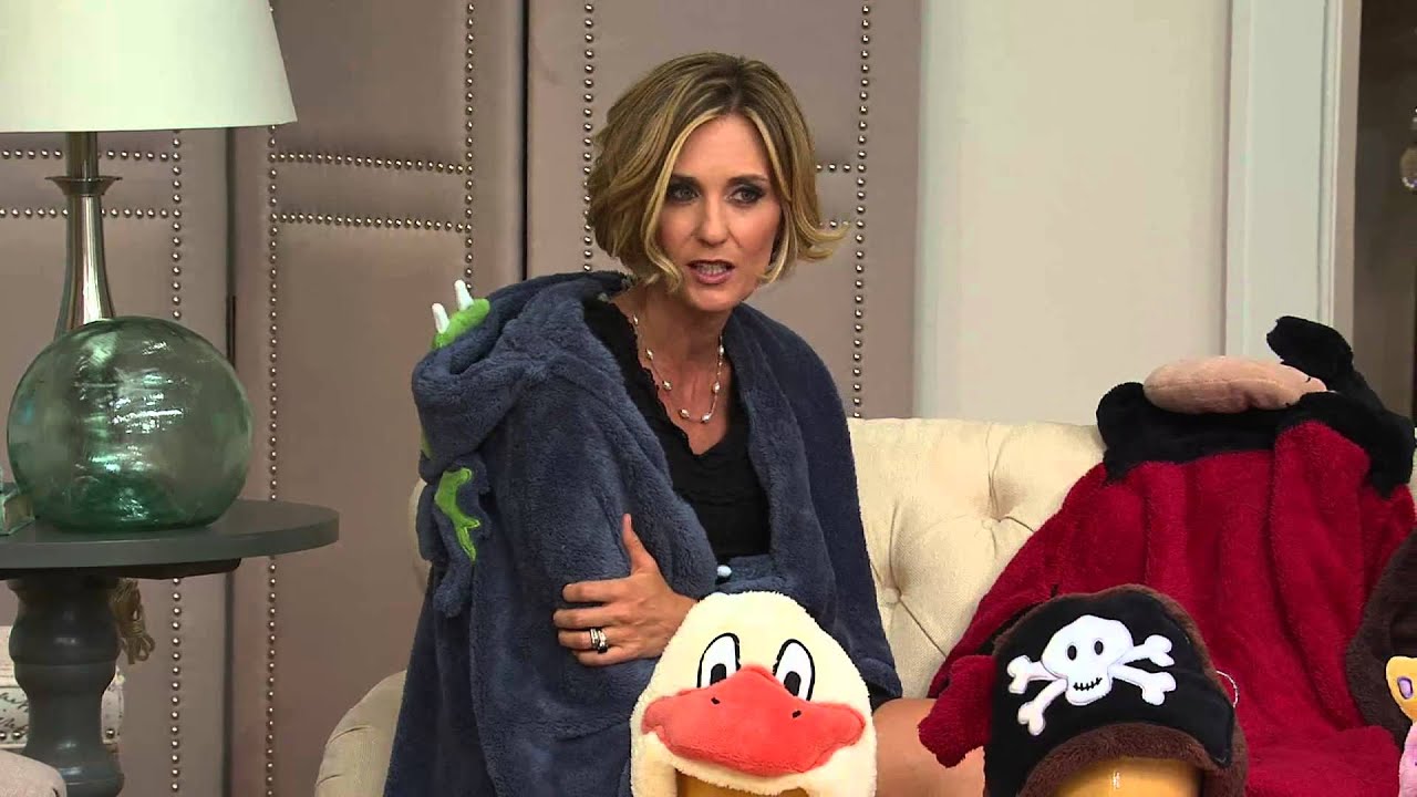 Berkshire Blanket Cuddly Buddy Plush Hooded Throw with Kerstin