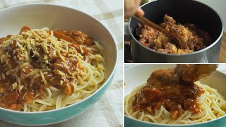 Corned Beef Spaghetti