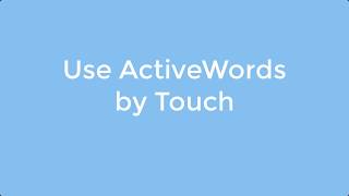 ActiveWords Touch