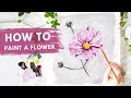 How to PAINT ANY FLOWER | Drawing, Layers & Tones