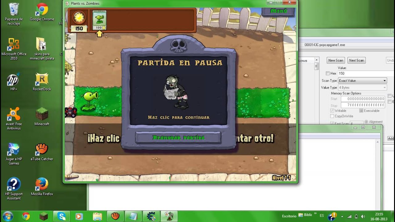 Hack para Plantas VS Zombies YouTube