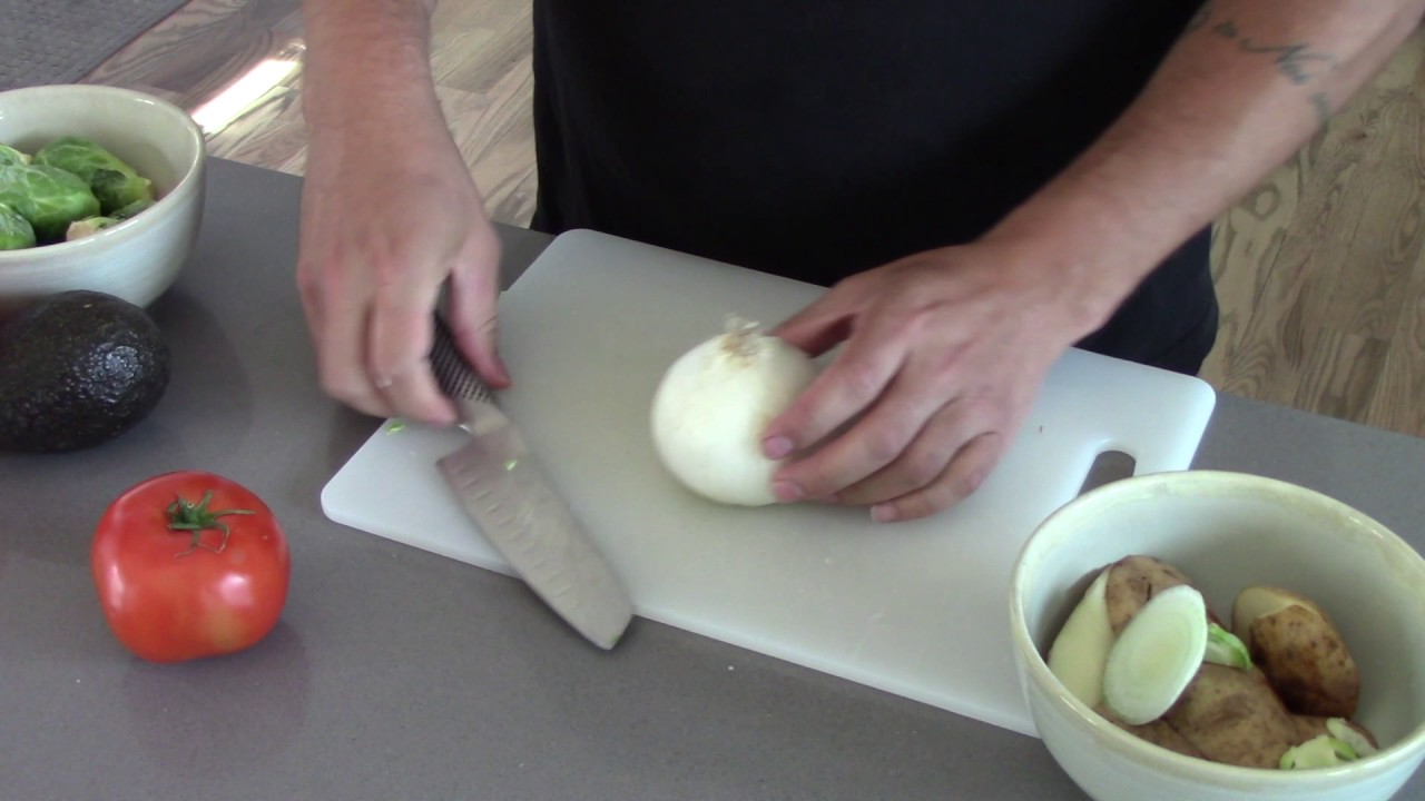 Knife Skills and How to Dice Vegetables YouTube