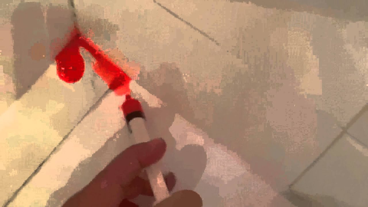 Ricerca infiltrazioni dacqua simulazione con colorante youtube Infiltrazioni di acqua