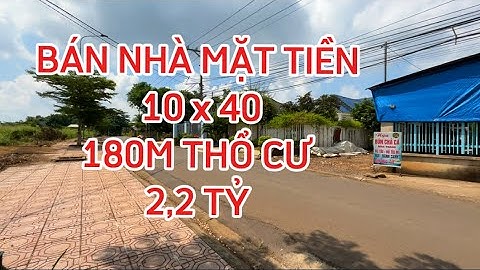 Bán đất kinh doanh 10x40 thổ cư tặng nhà mái thái ngay trung tâm xã Hưng Lộc đồng nai #đất_đồng_nai