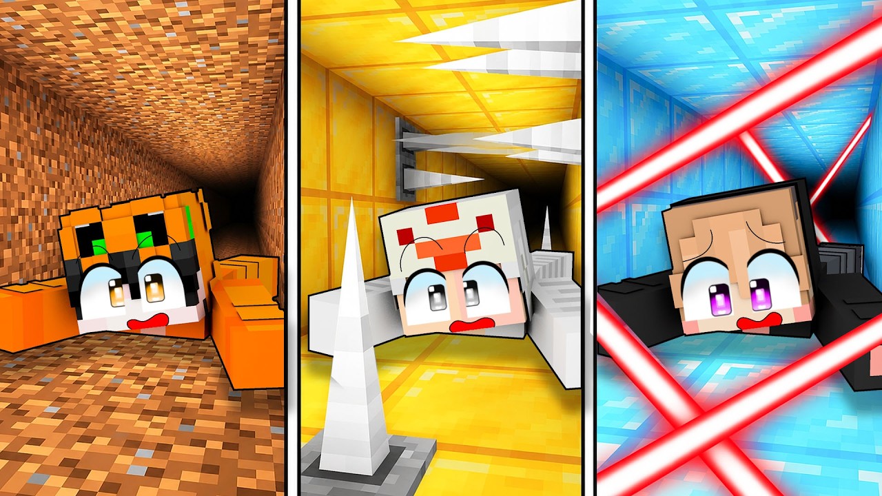 KITA KABUR DARI PENJARA MISKIN VS KAYA VS SULTAN DI MINECRAFT!!