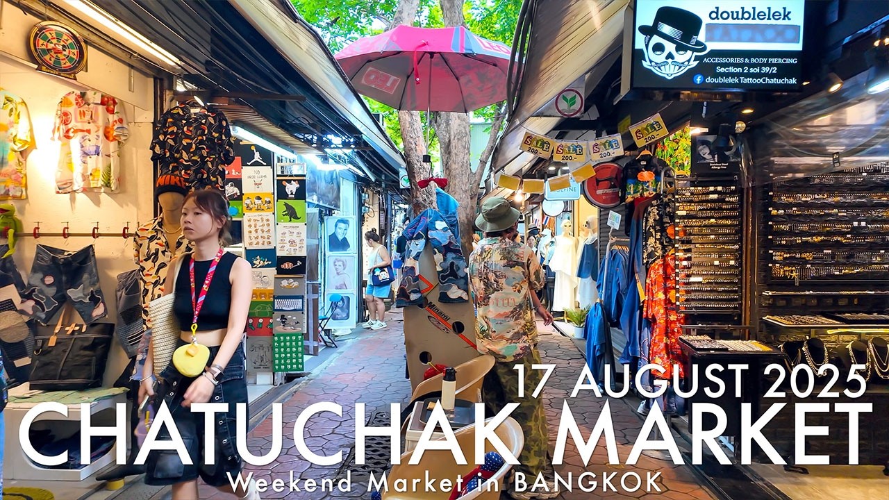 Chatuchak Weekend Market / Fashion area Section2-3 , Main Road & add info / 17 August 2025