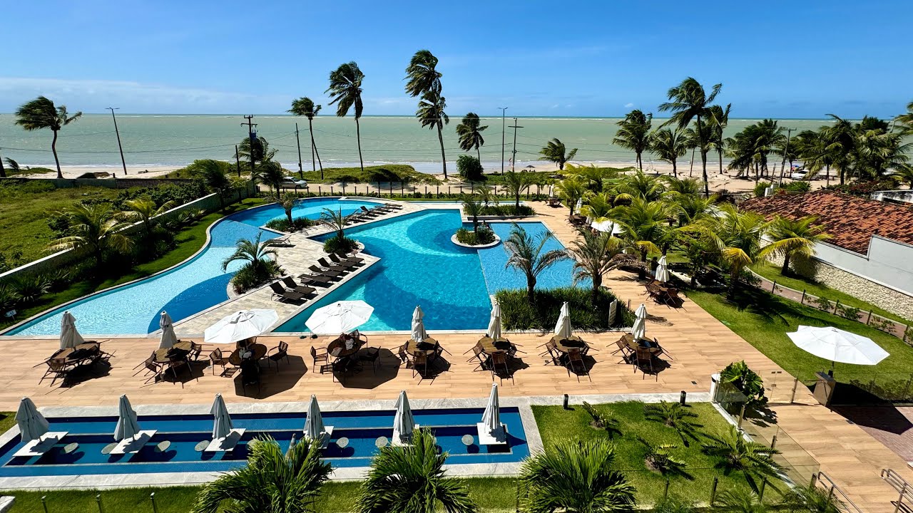 🏝️ APARTAMENTO FRENTE MAR EM JOÃO PESSOA | BLUE BEACH RESORT RESIDENCE | PÉ NA AREIA | PRAIA FORMOSA