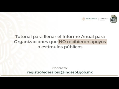 Video: Cómo Completar El Informe Anual