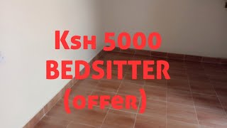Bedsitter(studio) apartment tour 2020 /The cost of living in Nairobi Kenya