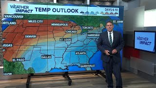 Wednesday showers bring drier, less humid air