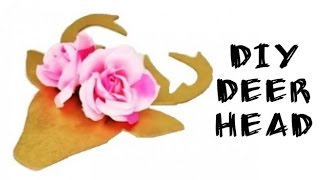 {DIY} Faux Deer Head