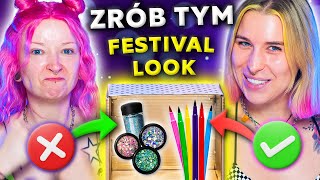 ♦ WALKA O KOSMETYKI!  Która zrobi lepszy makijaż festiwalowy? ♦ Agnieszka Grzelak Beauty i RLM